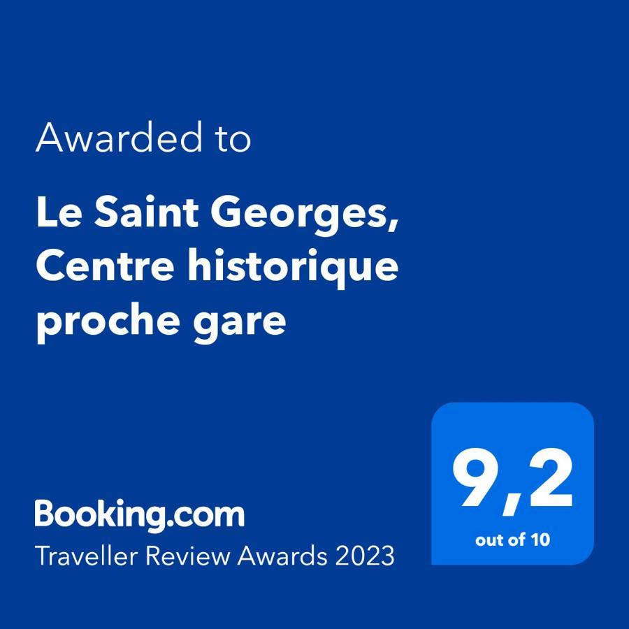 렌 Le Saint Georges, Centre Historique Proche Gare 아파트 외부 사진